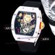 Richard Mille RM 88 Smiley  White Case BLACK Strap Swiss Replica Watch  (3)_th.jpg